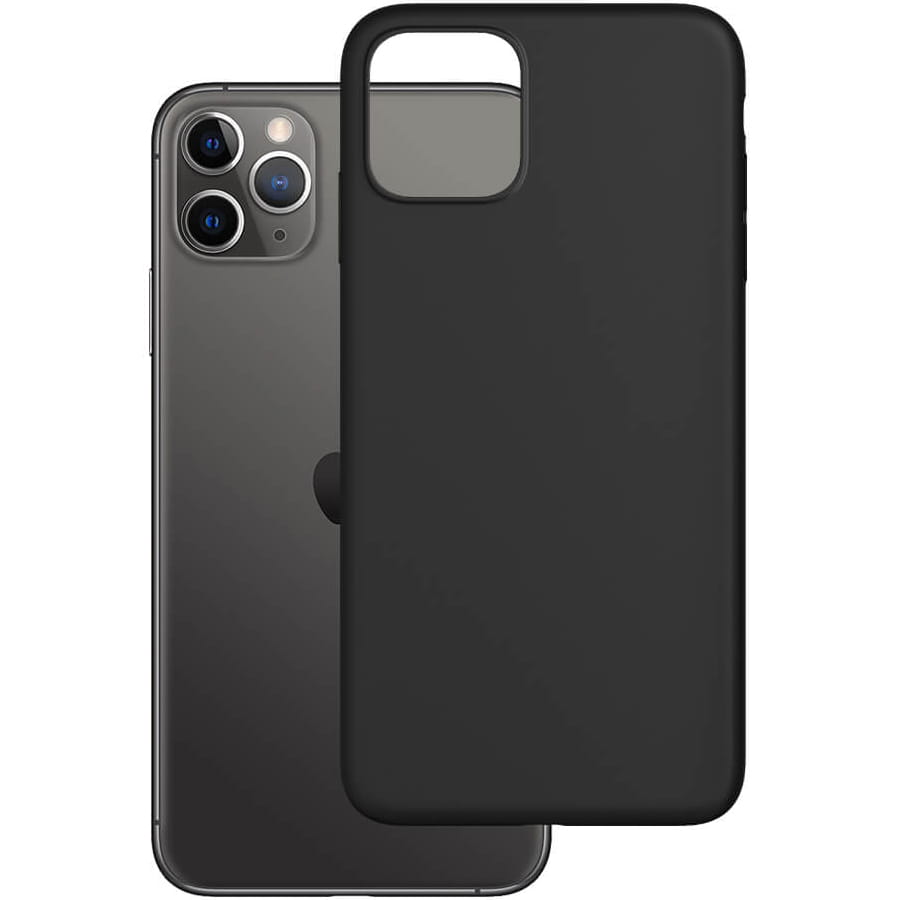 Schutzhülle 3mk Matt Case für iPhone 11 Pro schwarz