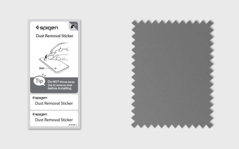 Folie Spigen AirSkin Shield 4-Pack für AirTag, Matt Transparent