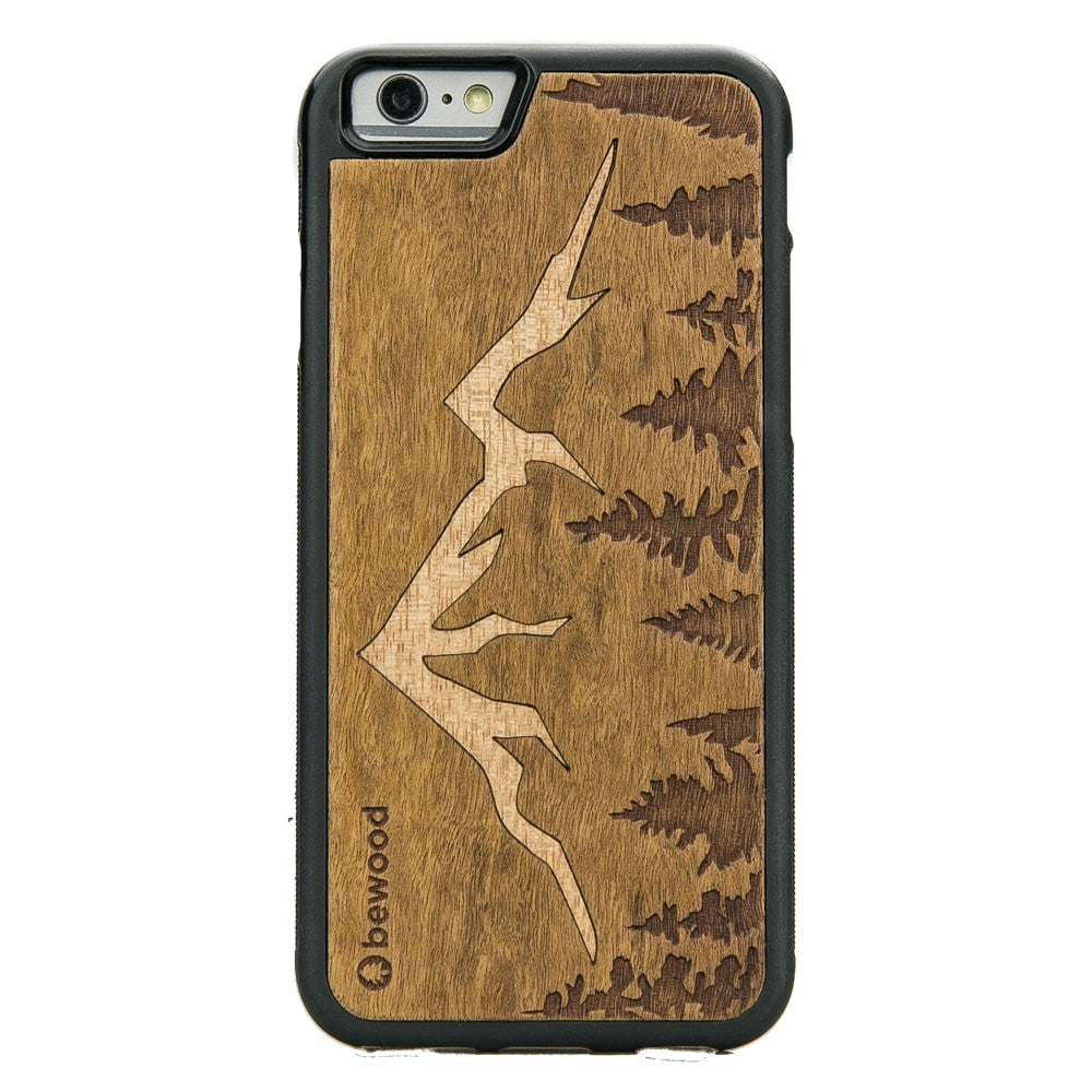 Holzhülle Bewood für iPhone 6 / 6s Imbuia-Gebirge