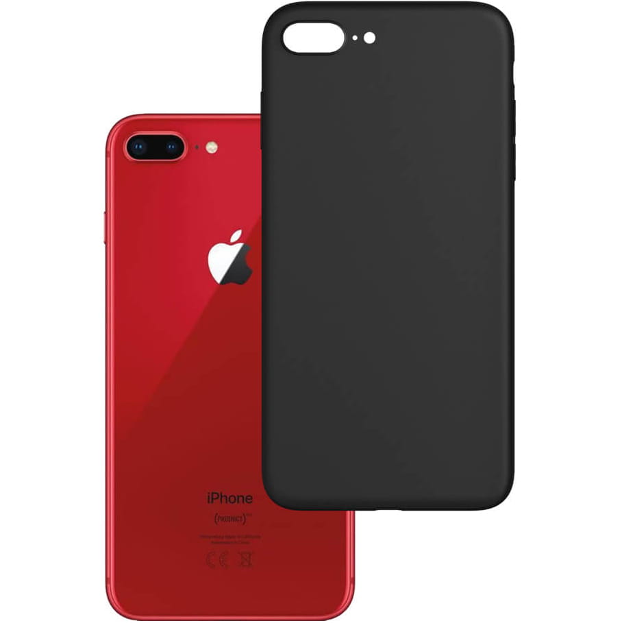 Schutzhülle 3mk Matt Case iPhone 8 Plus schwarz
