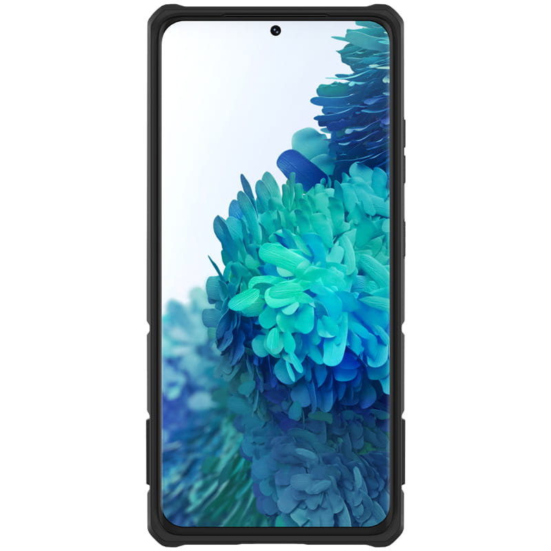Schutzhülle Nillkin CamShield Armor Case für Galaxy S21 Ultra, Blau