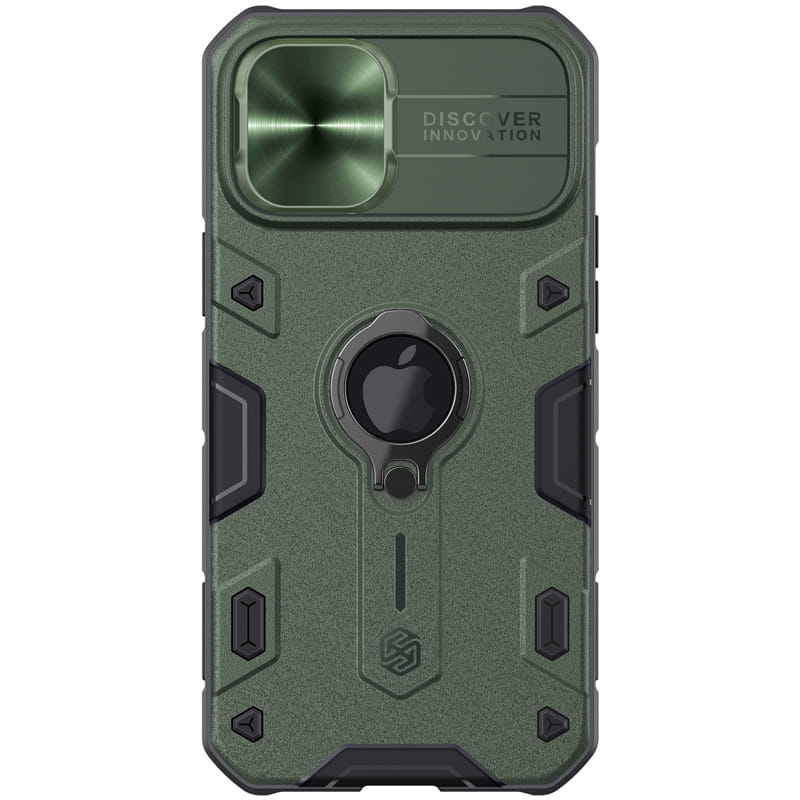 Schutzhülle Nillkin CamShield Armor Case für iPhone 12 Pro Max, Grün