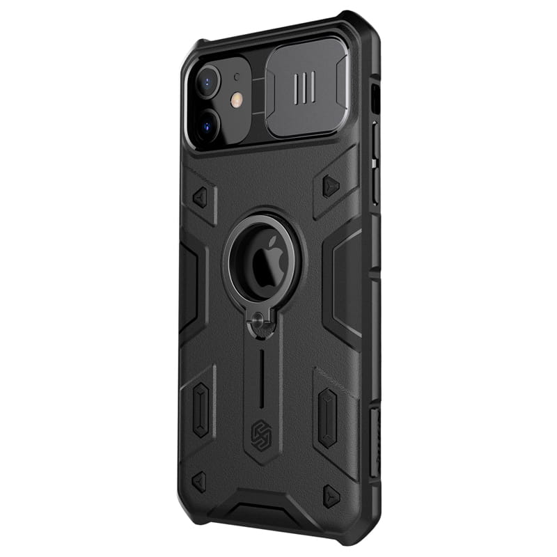 Schutzhülle Nillkin CamShield Armor Case für iPhone 11, Schwarz