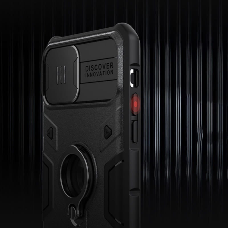 Schutzhülle Nillkin CamShield Armor Case für iPhone 11, Schwarz