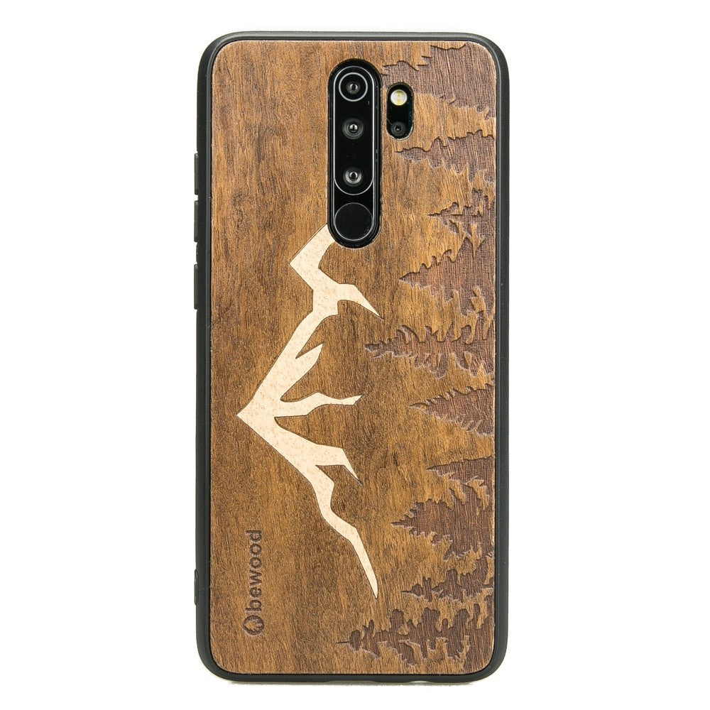 Holzhülle Bewood für Xiaomi Redmi Note 8 Pro, Imbuia-Gebirge