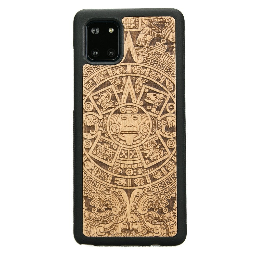 Holzhülle Bewood für Galaxy Note 10 Lite, Aniegre Aztekischer Kalender