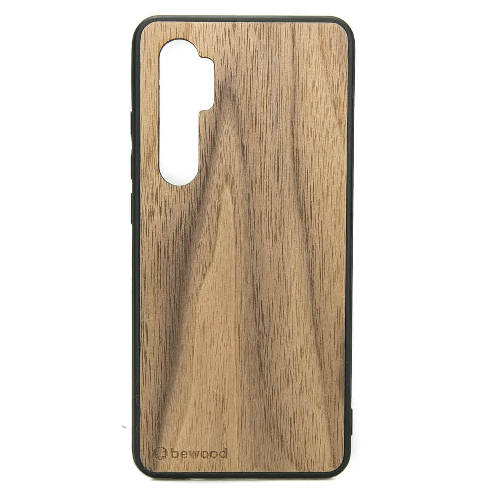 Holzhülle Bewood für Xiaomi Mi Note 10 Lite, Amerikanischer Nussbaum