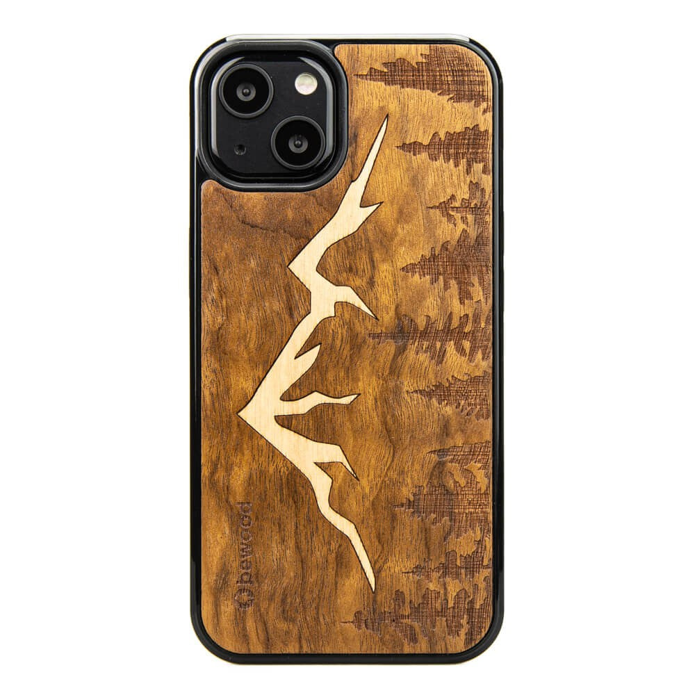 Holzhülle Bewood für iPhone 13, Imbuia-Gebirge