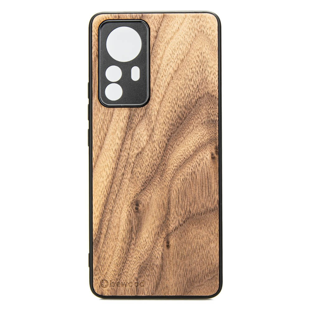 Holzhülle für Xiaomi 12 Pro, Bewood Amerikanischer Nussbaum