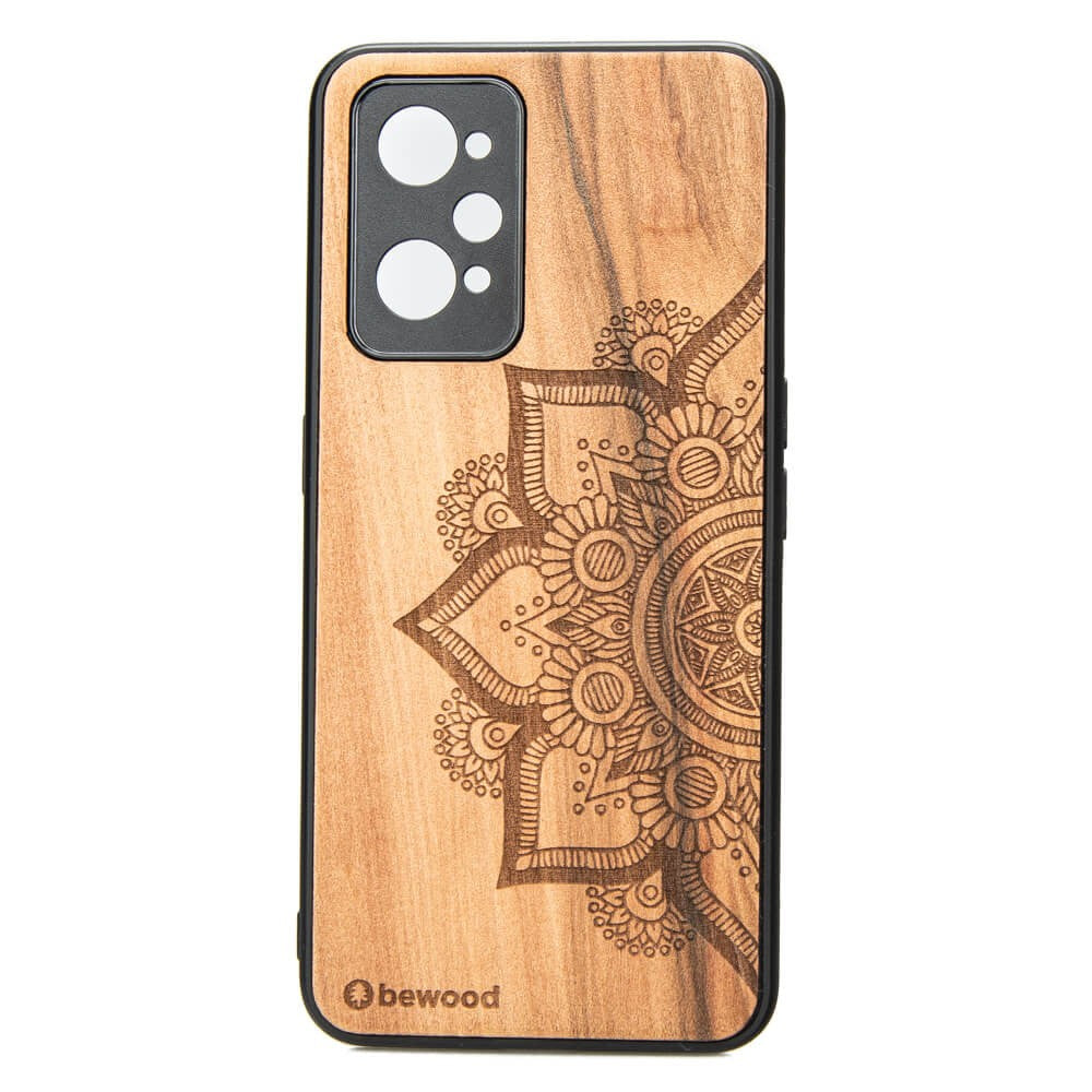 Holzhülle Bewood für Realme GT 2 / GT Neo 2 / Realme GT Neo 3T, Mandala Apfelbaum