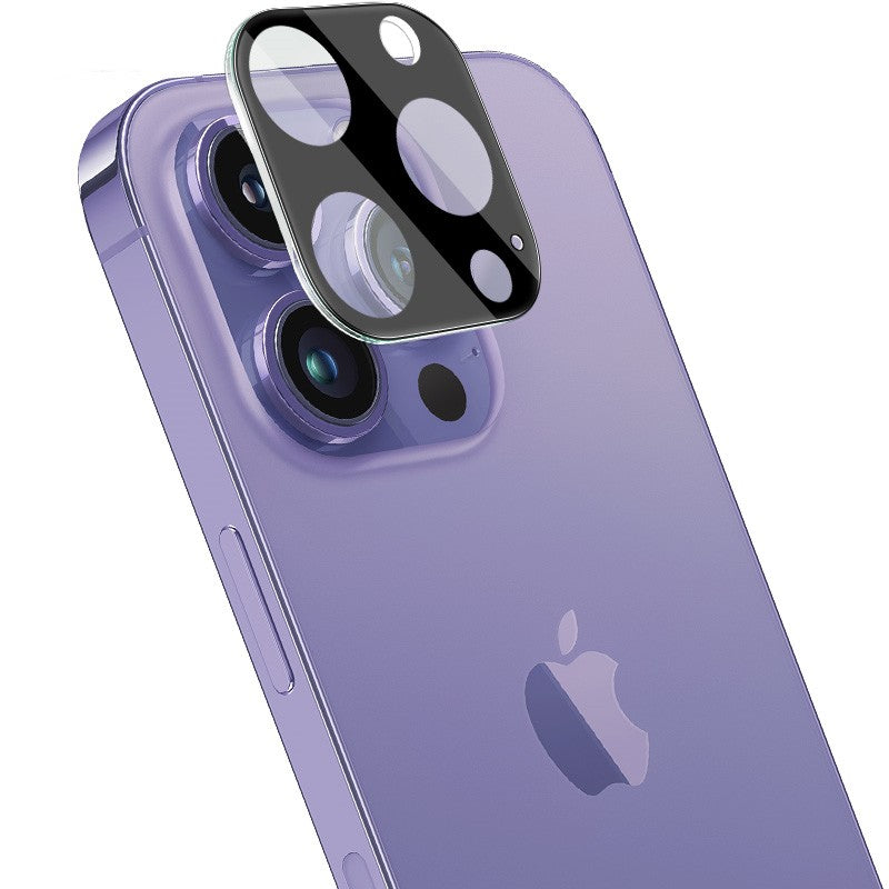Gehärtetes Glas für die Kamera Bizon Glass Silk Lens für iPhone 15 Pro / iPhone 15 Pro Max, 2 Stück