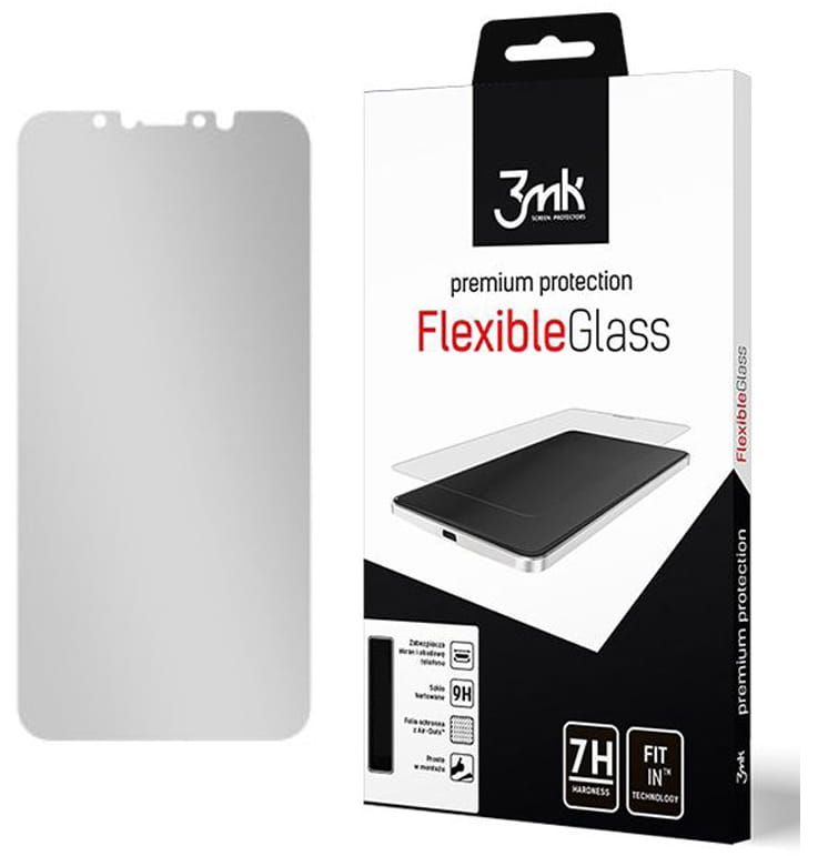 Hybridglas 3mk Flexible Glass für iPhone X/10, Transparent