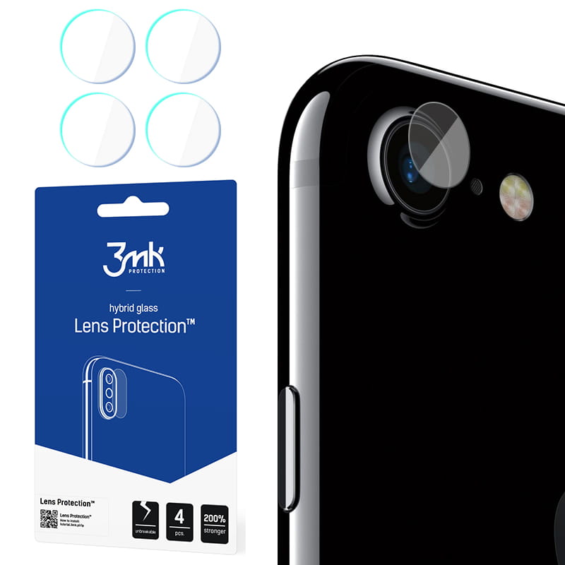Hybridglas für die Kamera 3mk Hybrid Glass Lens Protection iPhone 7/8