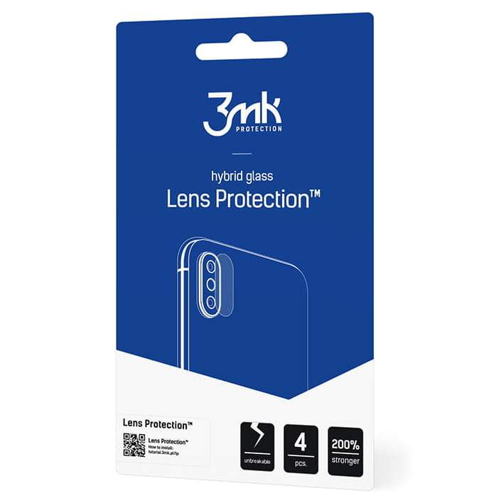 Hybridglas für die Kamera 3mk Hybrid Glass Lens Protection Galaxy S10 Lite - Guerteltier