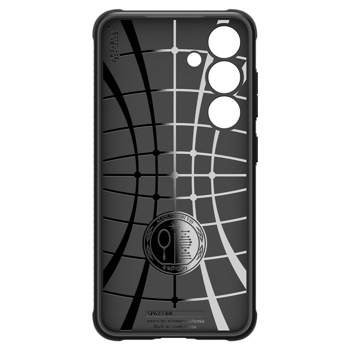 Schutzhülle für Galaxy S24 Plus, Spigen Rugged Armor, Schwarz