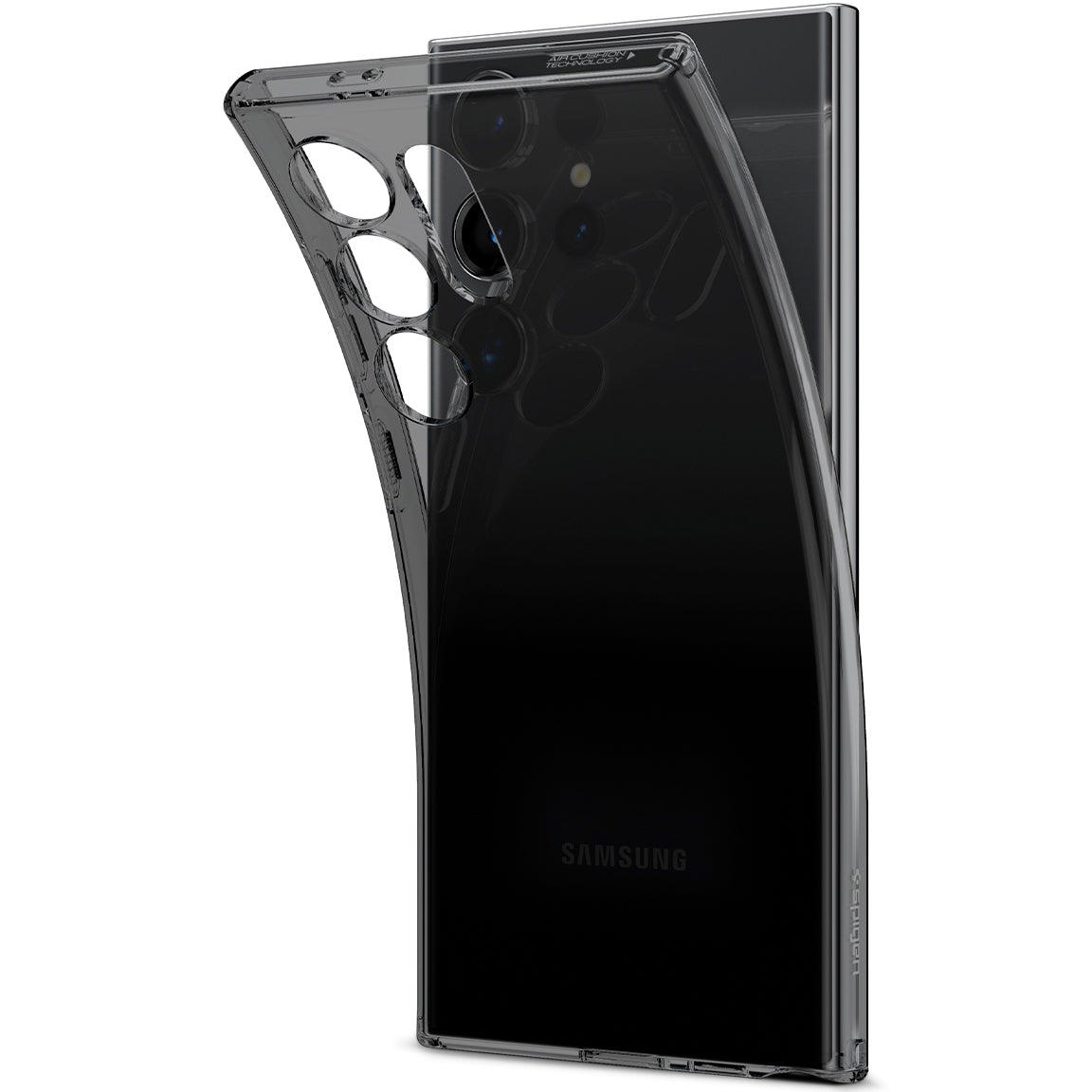 Spigen Liquid Crystal TPU Back Cover Schwarz Durchsichtig Samsung Galaxy  S24+ 