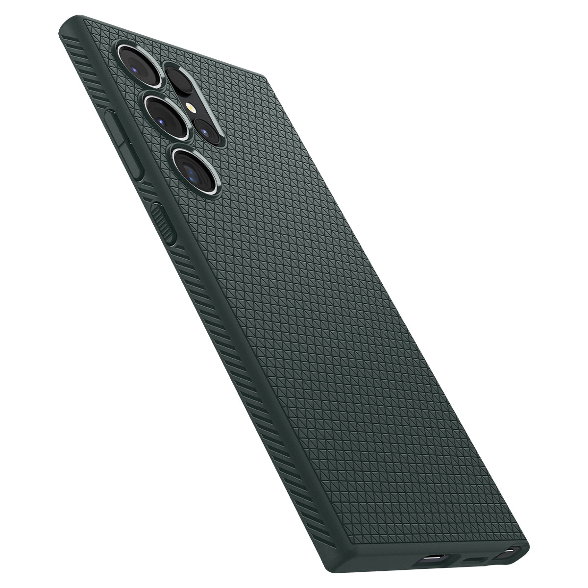 Schutzhülle für Galaxy S24 Ultra, Spigen Liquid Air, Grün