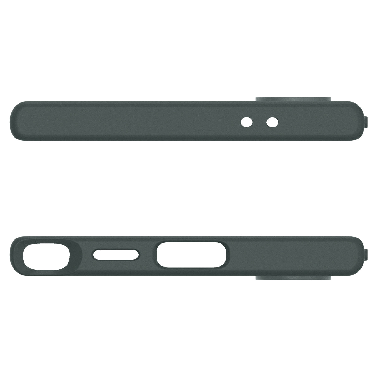 Schutzhülle für Galaxy S24 Ultra, Spigen Liquid Air, Grün