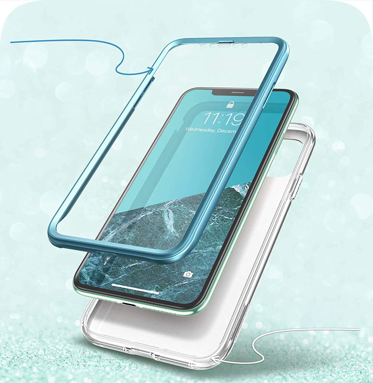 Schutzhülle Supcase i-Blason Cosmo SP für iPhone 11 blau