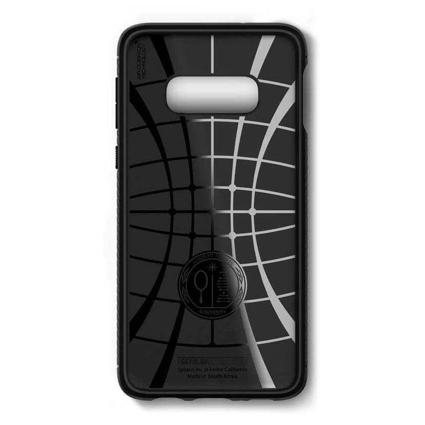 Schutzhülle Spigen Rugged Armor Galaxy S10e schwarz - Guerteltier