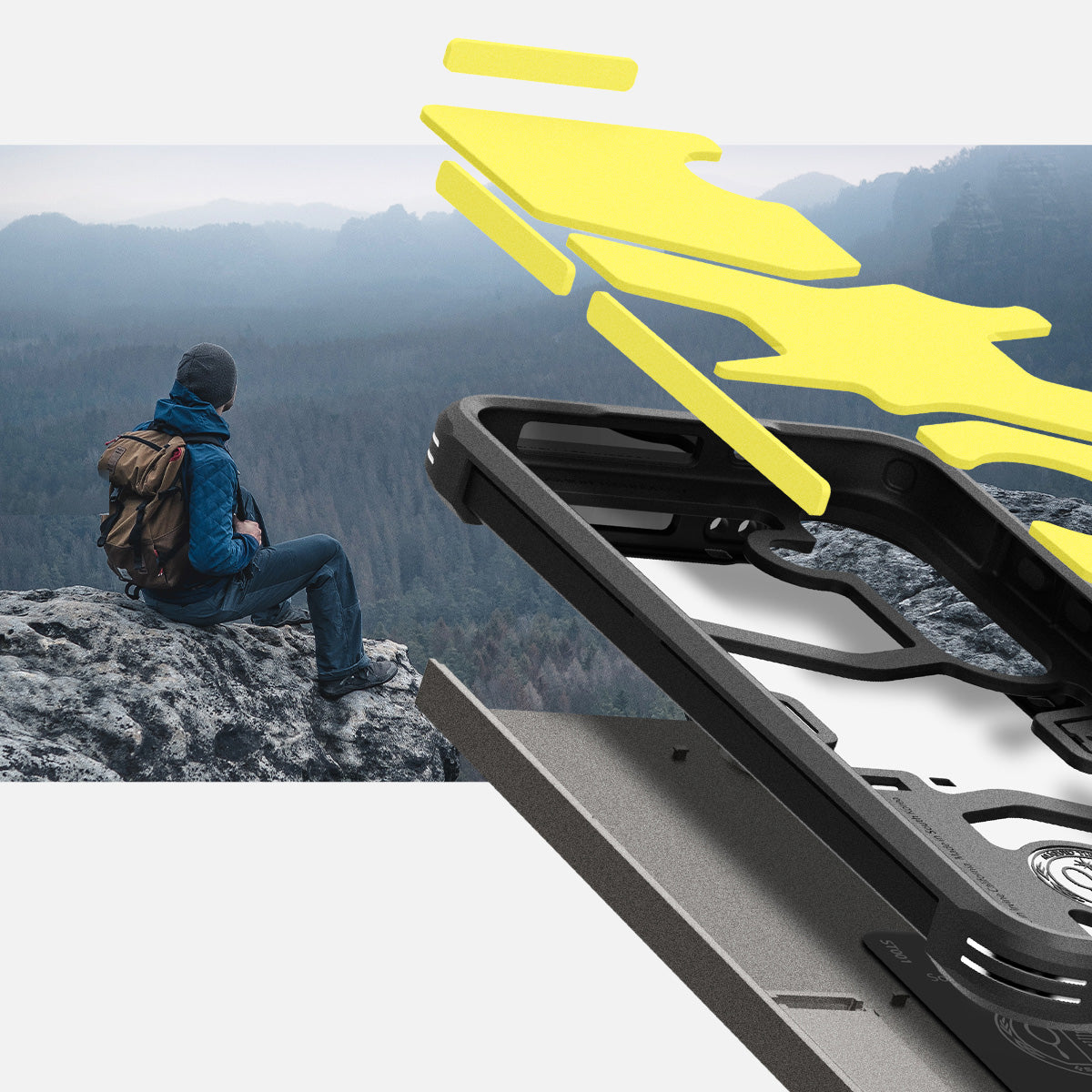 Schutzhülle für Galaxy S24, Spigen Tough Armor, Rotguss