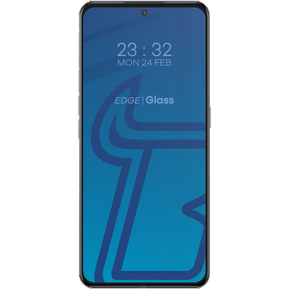 Gehärtetes Glas Bizon Glass Edge 2 für Realme GT3, Schwarz