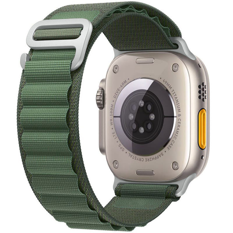 Armband Tech-Protect Nylon Pro für Apple Watch 49/45/44/42 mm, Grün