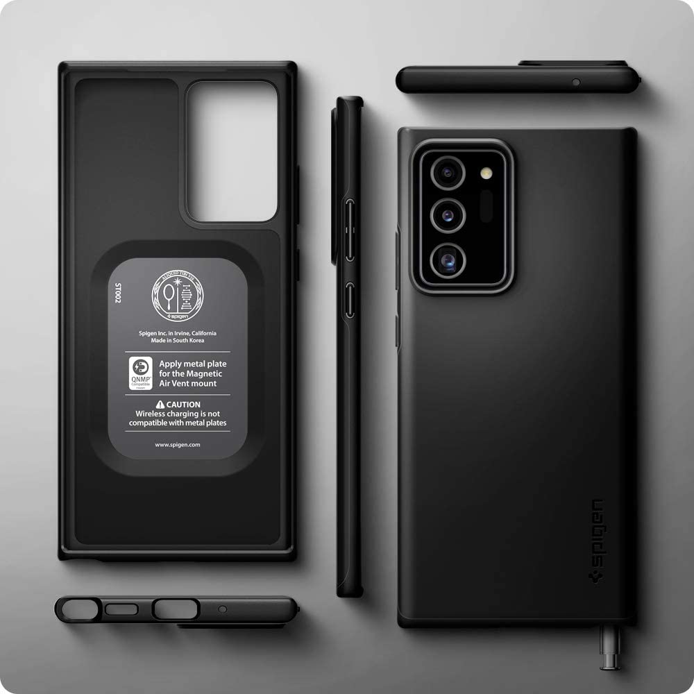 Schutzhülle Spigen Thin Fit Galaxy Note 20 Ultra schwarz - Guerteltier