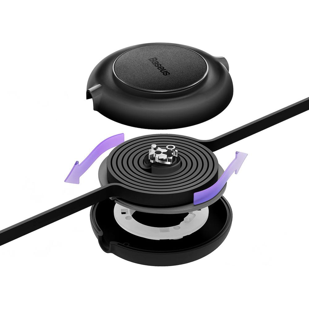 Kabel Baseus Bright Mirror 2 USB-A für Lightning / USB-C / MicroUSB 1,1 m, Schwarz