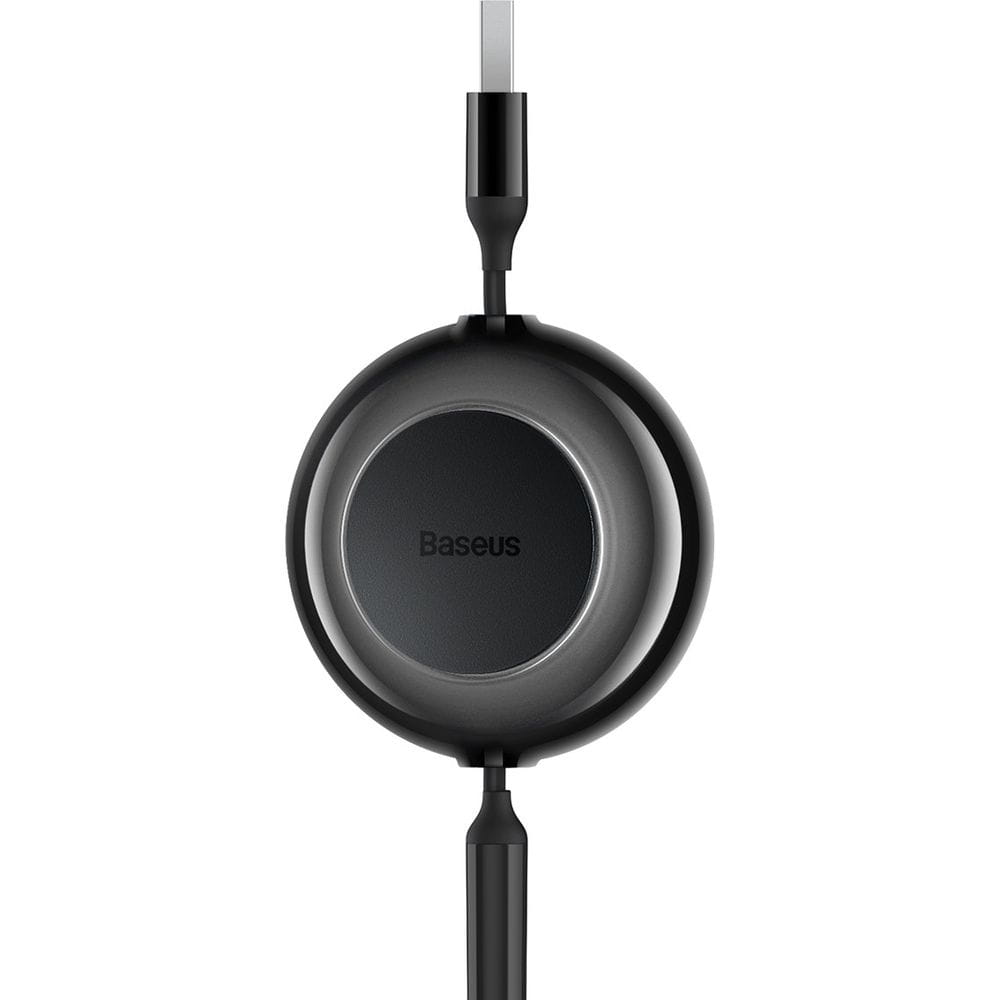 Kabel Baseus Bright Mirror 2 USB-A für Lightning / USB-C / MicroUSB 1,1 m, Schwarz
