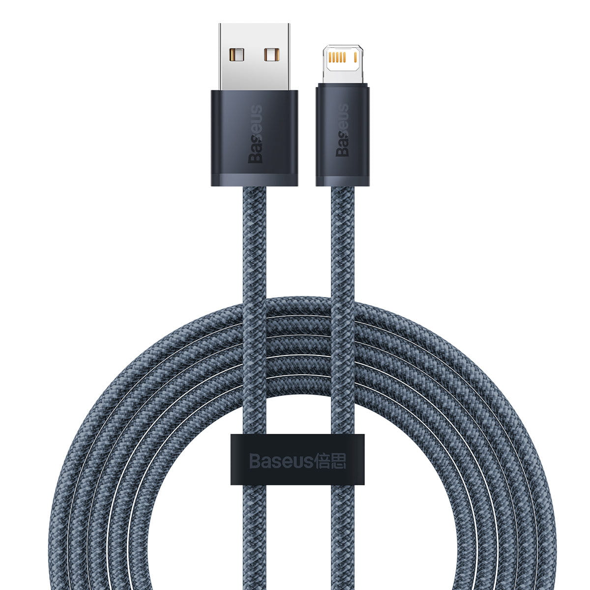 Baseus Dynamic Series USB-A zu Lightning 2.4A Kabel 2m, grau