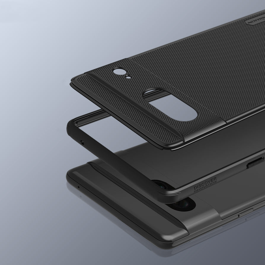 Schutzhülle Nillkin Super Frosted Shield Pro für Google Pixel 7, Schwarz