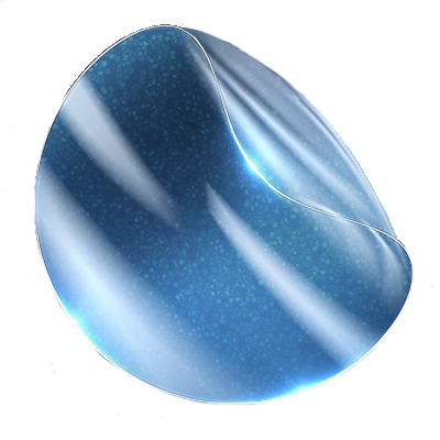 Hydrogel Folie für den Bildschirm Bizon Glass Watch Hydrogel Duo für Galaxy Watch 6 Classic 47 mm, 2 Stück