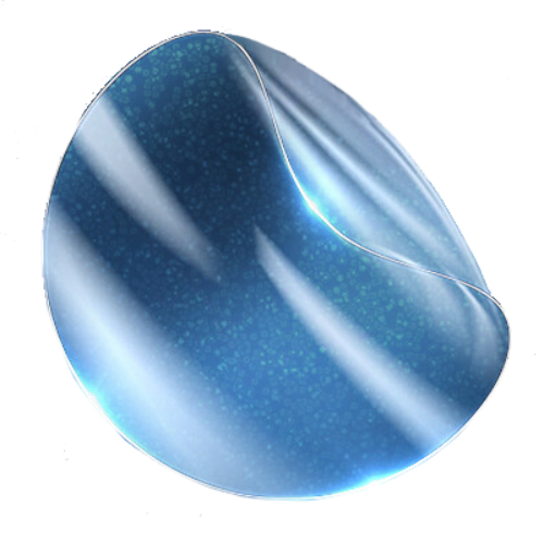 Hydrogel Folie für den Bildschirm Bizon Watch Film Hydrogel Duo für Galaxy Watch 6 Classic 47 mm, 2 Stück