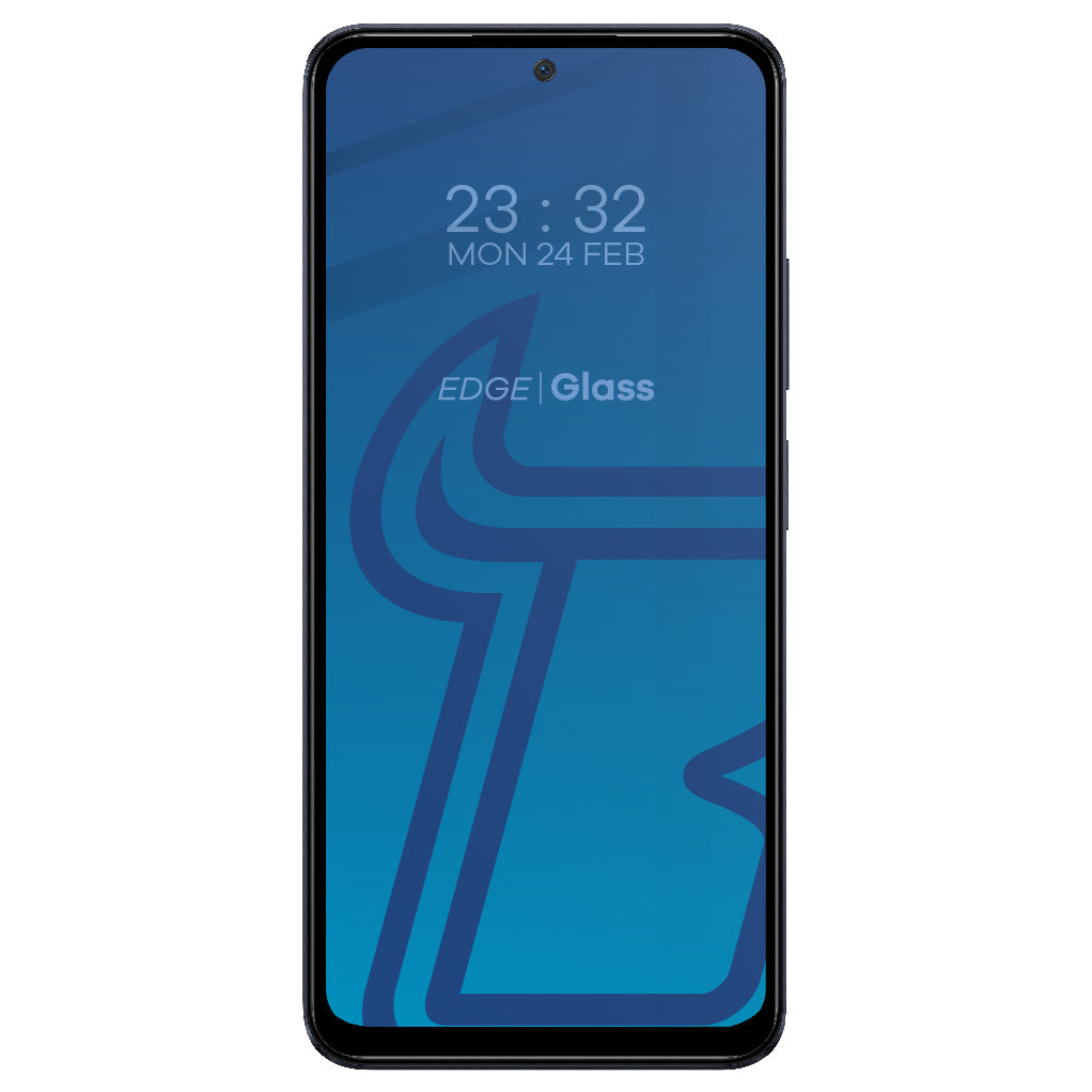 Gehärtetes Glas Bizon Glass Edge 2 für Poco X5 / Redmi Note 12 4G / Redmi Note 12 5G, schwarz