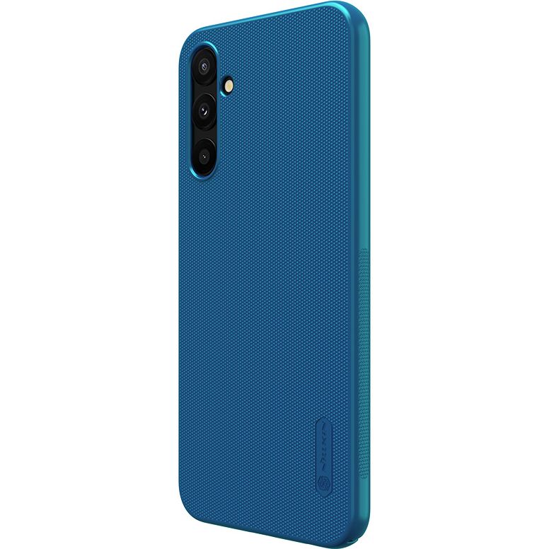 Schutzhülle Nillkin Super Frosted Shield für Galaxy A24 4G, Blau