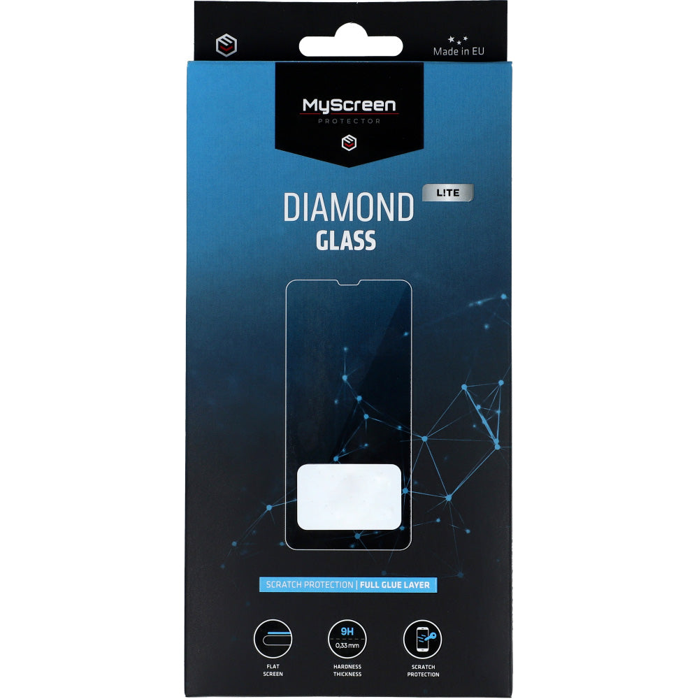 Gehärtetes Glas MyScreen Diamond Glass Lite FG für iPhone 13/ 13 Pro, Transparent