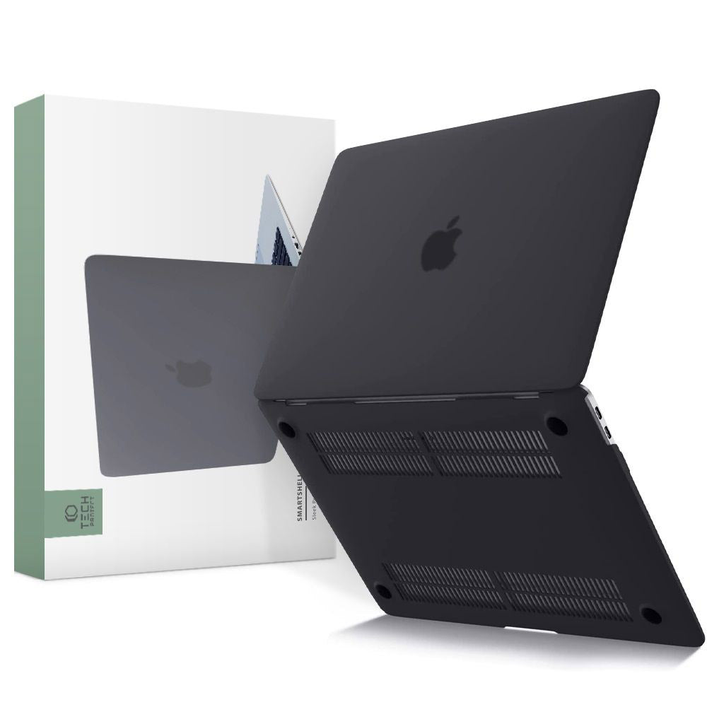 Schutzhülle Tech Protect SmartShell für MacBook Pro 13'' 2016/2022, Rauchfarben