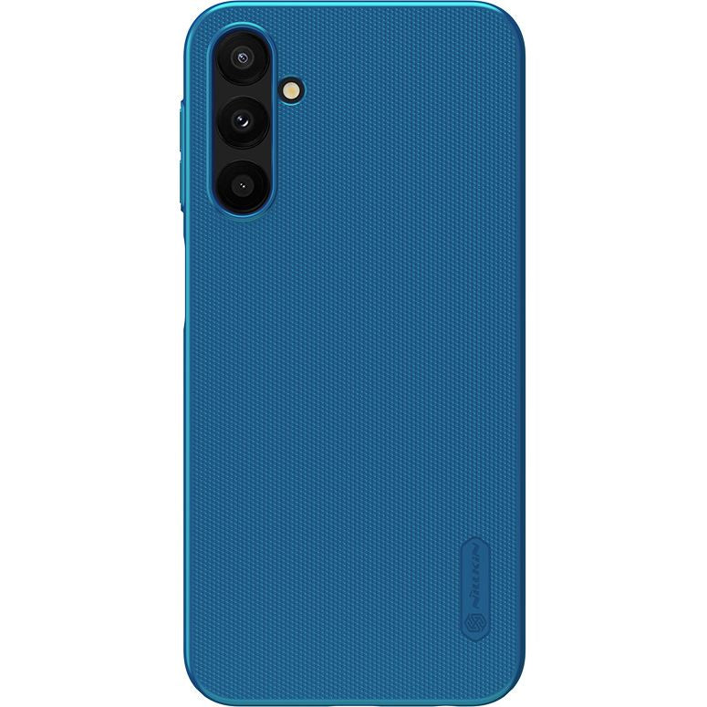 Schutzhülle Nillkin Super Frosted Shield für Galaxy A24 4G, Blau