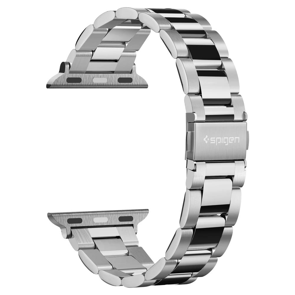 Armband Spigen Modern Fit Apple Watch 40 SE/6/5/4 / 38mm 3/2/1 srebrny silbern - Guerteltier
