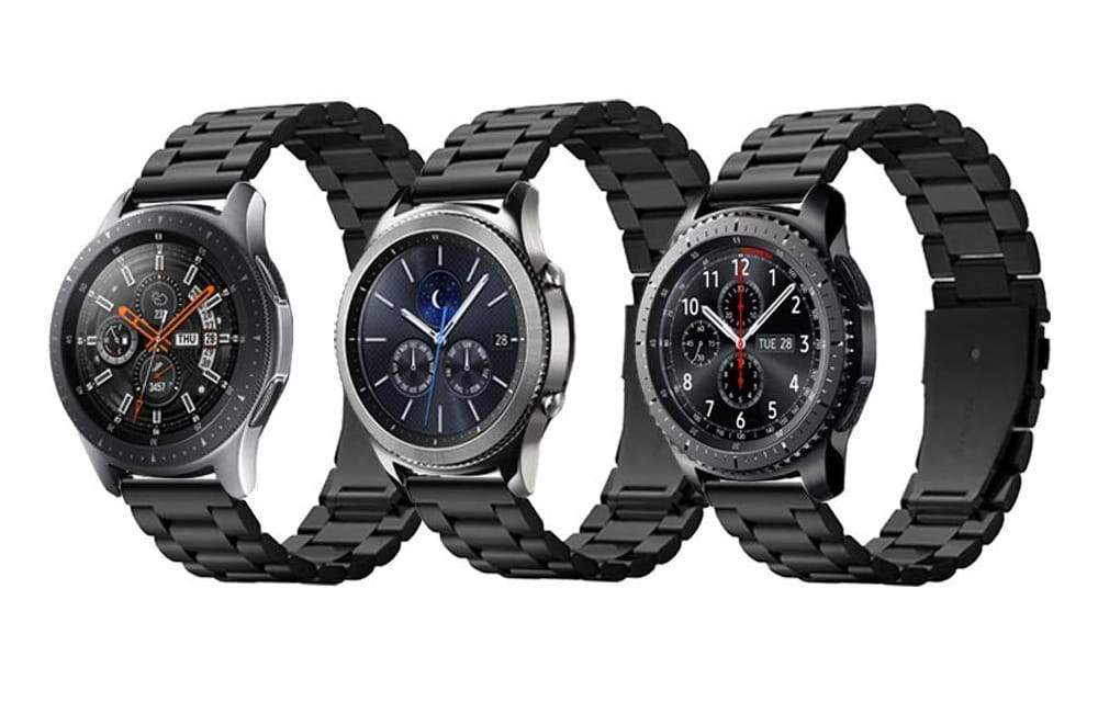 Armband Spigen Modern Fit Fit Galaxy Watch 46mm schwarz - Guerteltier