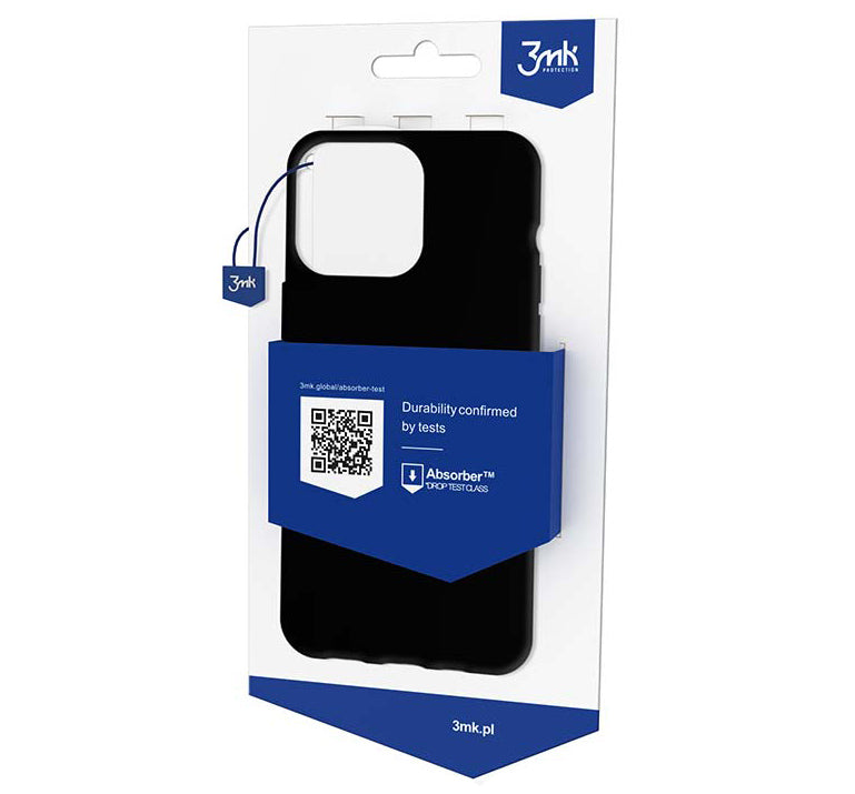Schutzhülle 3mk Matt Case für iPhone 14 Pro, Schwarz