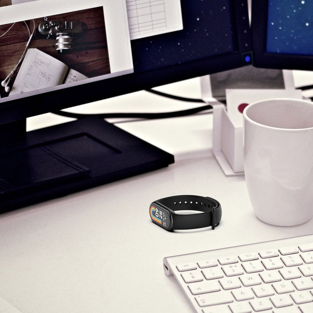 Armband Tech Protect Iconband für Xiaomi Mi Smart Band 8/ 8 NFC, Schwarz.