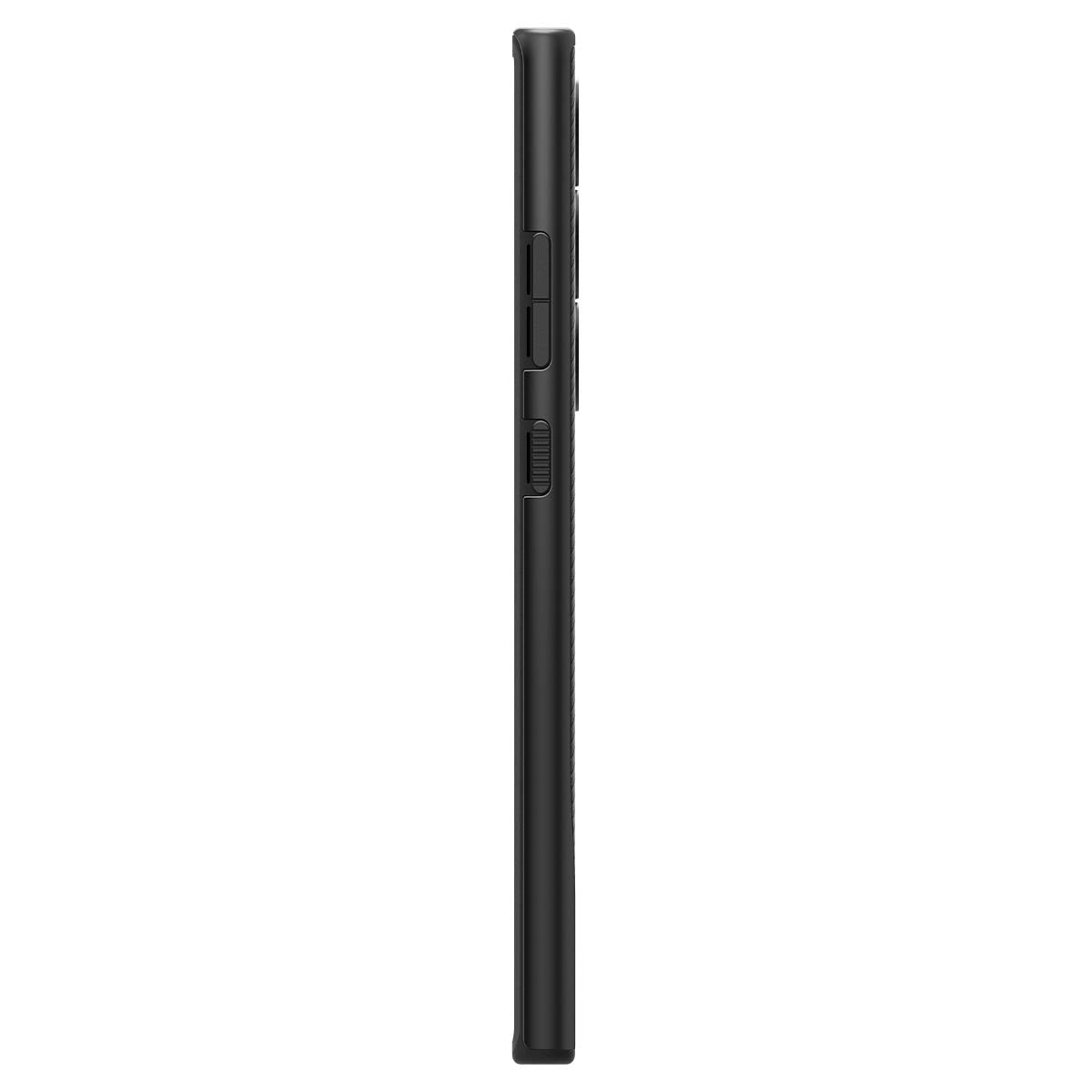 Schutzhülle für Galaxy S24 Ultra, Spigen Neo Hybrid, Schwarz