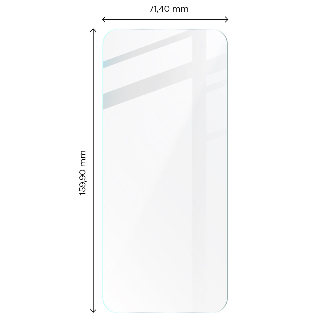 Gehärtetes Glas Bizon Glass Clear 2 für Realme C55 / OnePlus Nord CE 3 Lite