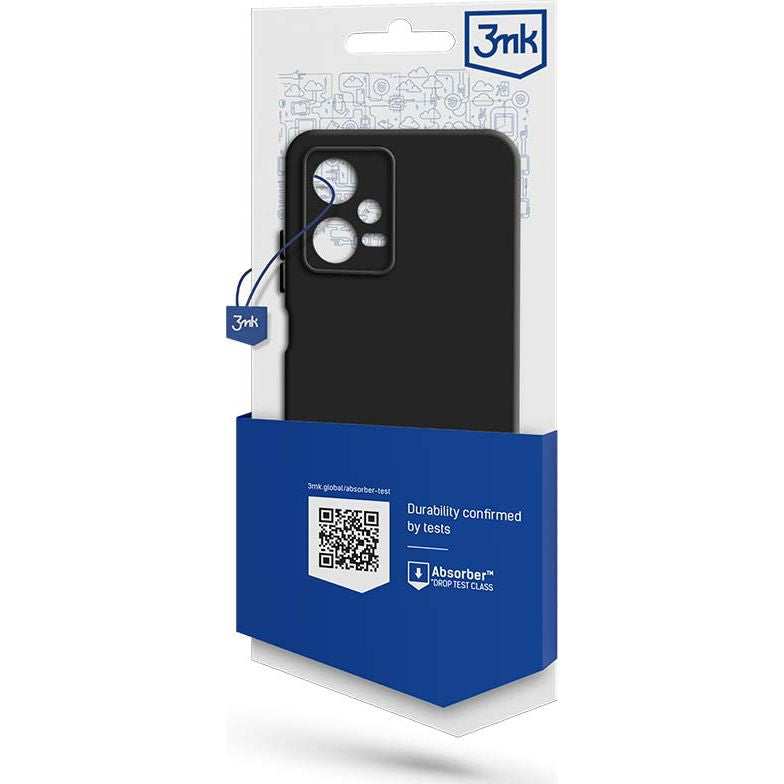 Schutzhülle 3mk Matt Case für Redmi Note 12 Pro+, Schwarz