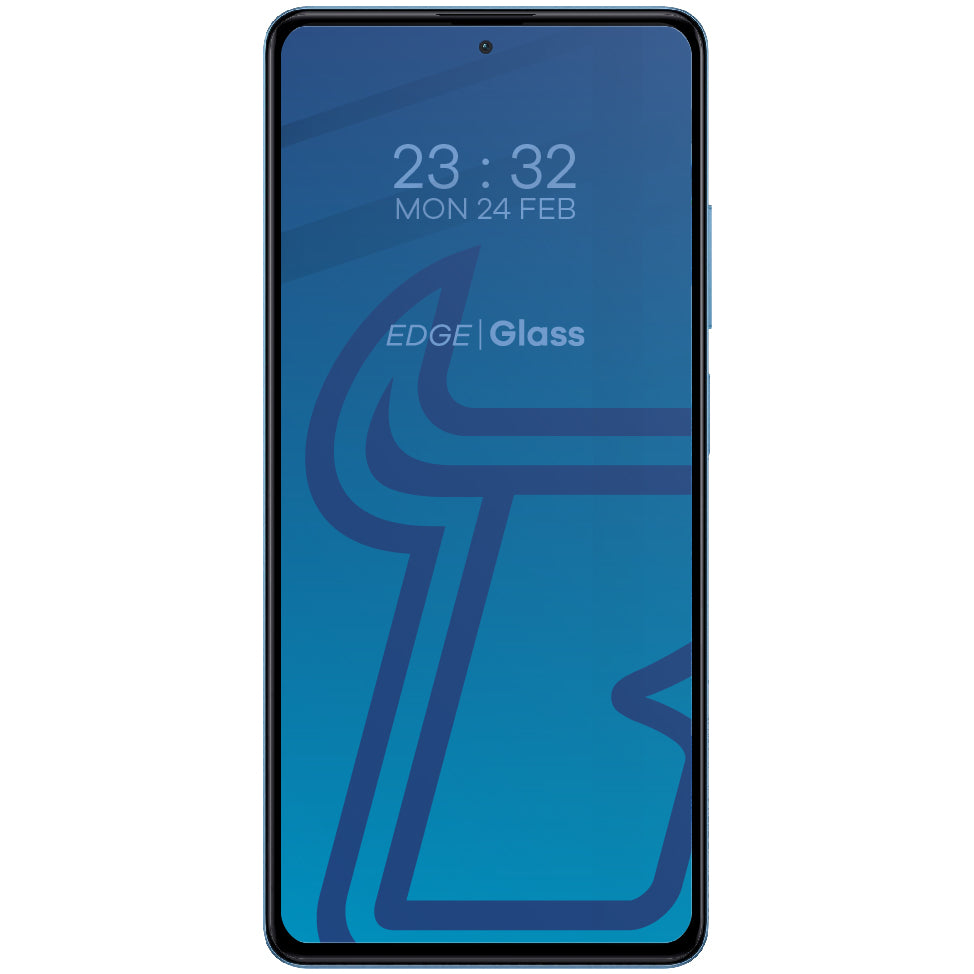 Gehärtetes Glas Bizon Glass Edge 2 für Redmi Note 12 Pro/12 Pro+ 5G, Schwarz