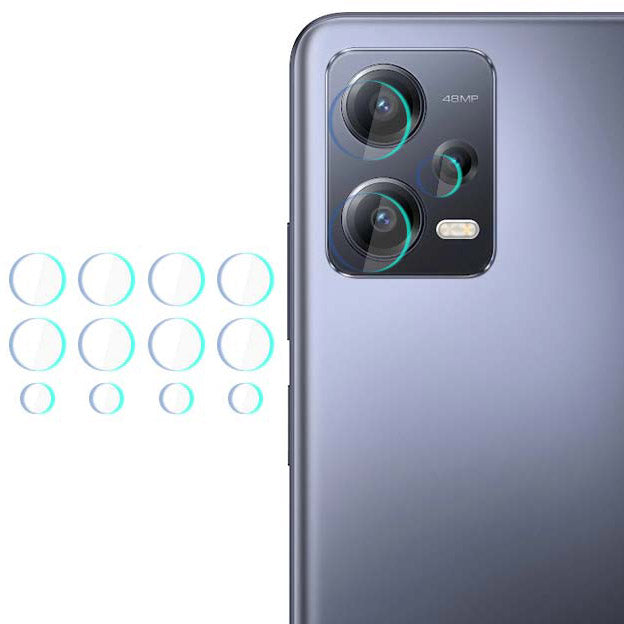 Objektivschutz 3mk Lens Protection für Redmi Note 12 Pro, 4 Sätze