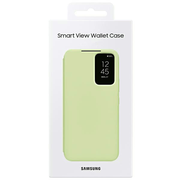 Schutzhülle Samsung Smart View Wallet Case für Galaxy A34 5G, Limette