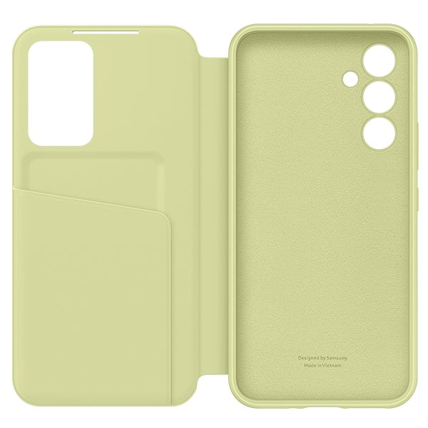 Schutzhülle Samsung Smart View Wallet Case für Galaxy A34 5G, Limette